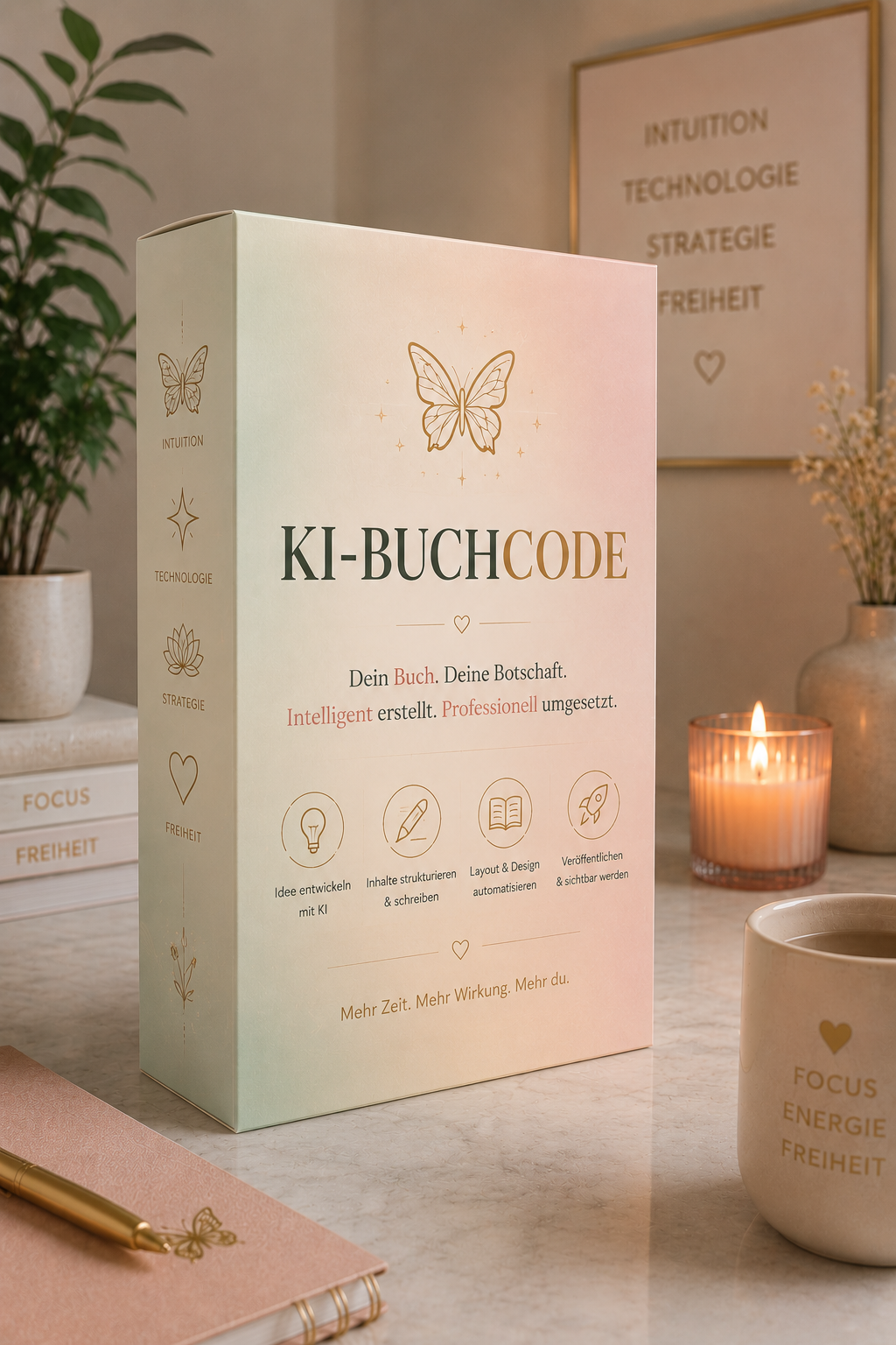 KI Book Code Box – dein eigenes Buch mit KI schreiben und auf Amazon veröffentlichen