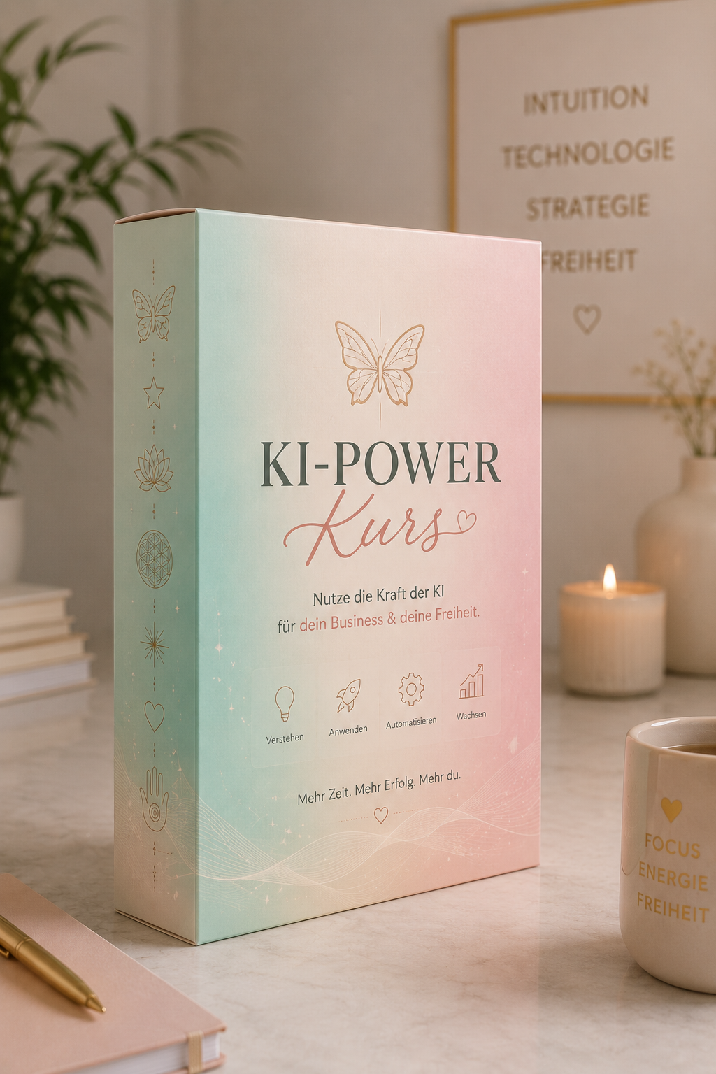 KI-Power-Kurs Box – KI-Kurs für spirituelle Berater, Heiler und Coaches